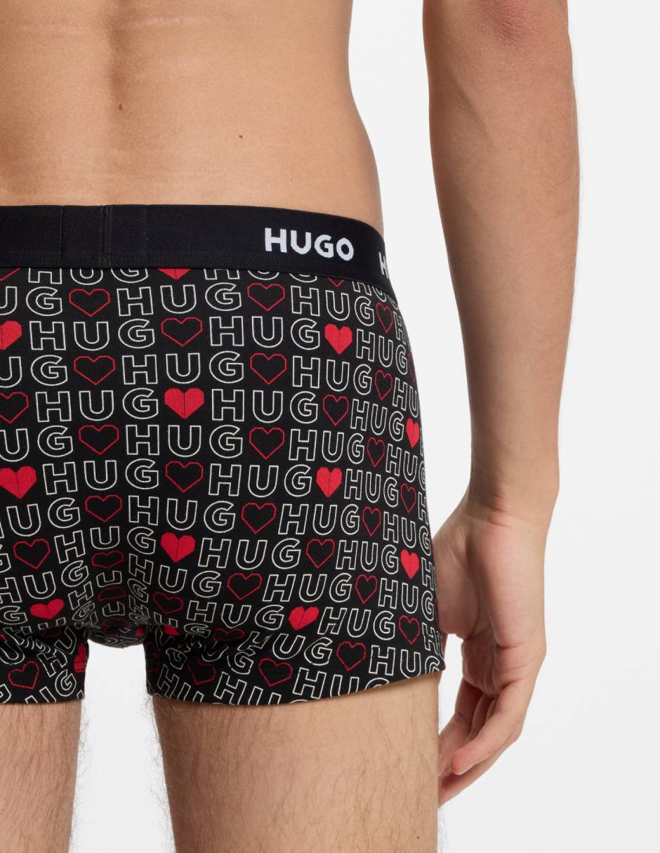 Set bóxer trunk de algodón para hombre 3 piezas 4