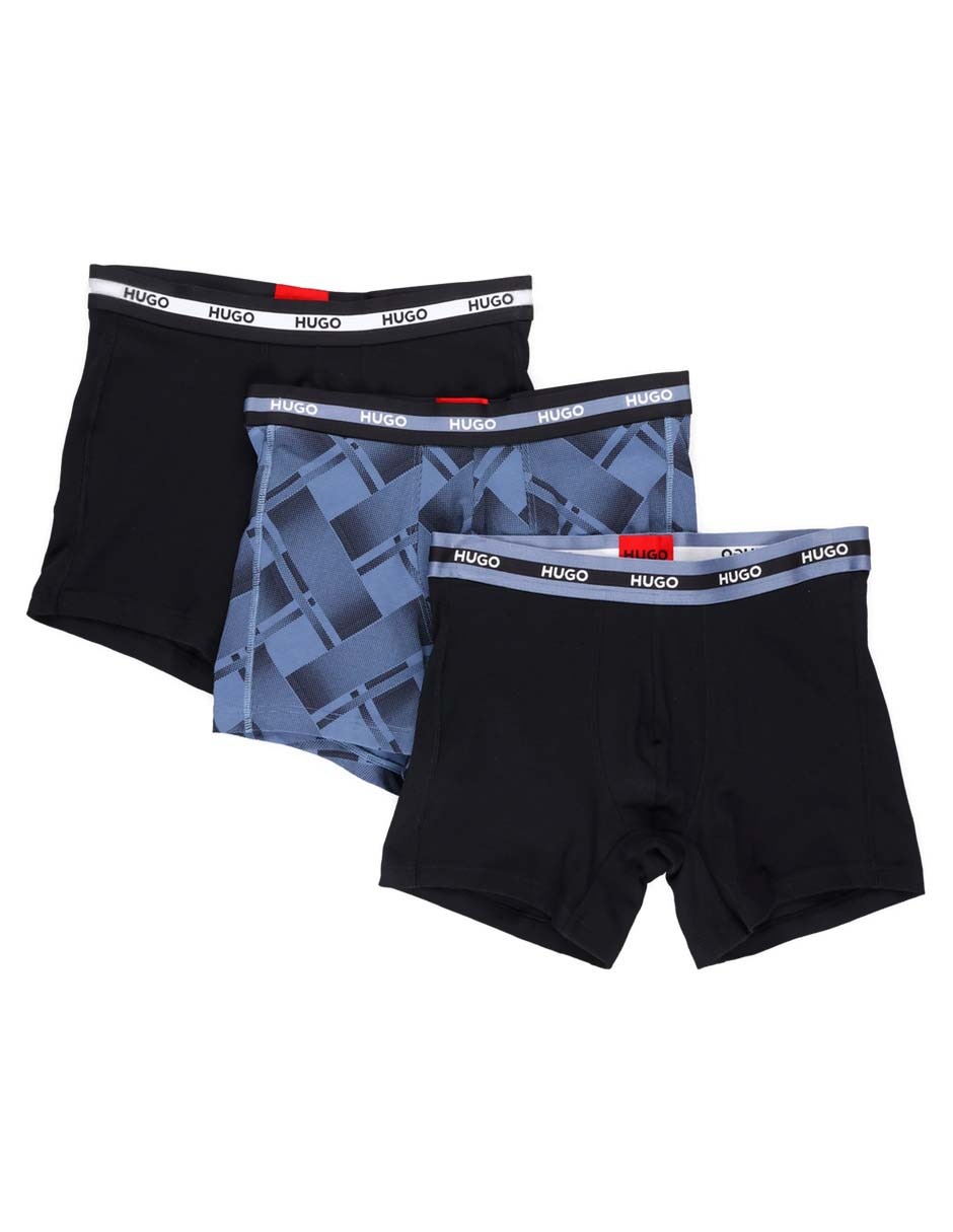 Bóxer trunk de algodón para hombre 3 piezas 6