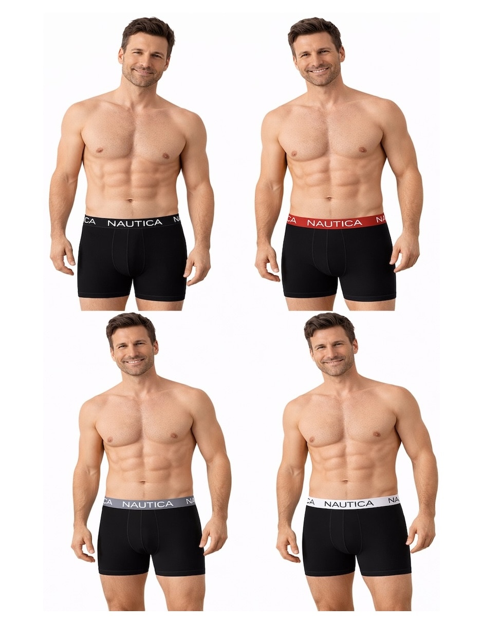 Set bóxer brief para hombre 4 piezas 2