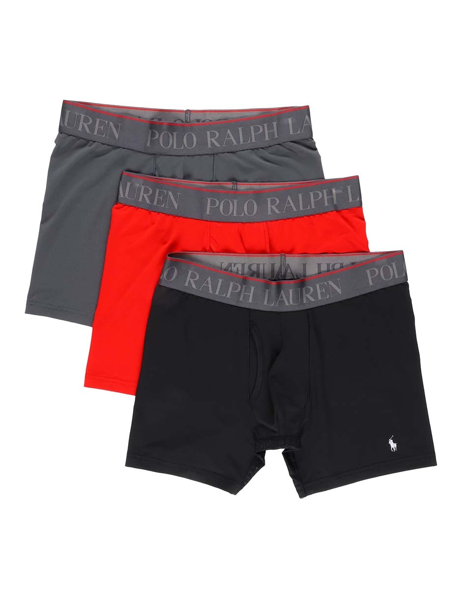 Set bóxer brief de algodón para hombre 3 piezas 5