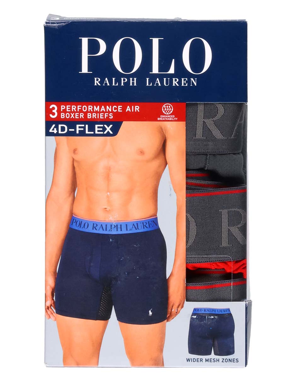 Set bóxer brief de algodón para hombre 3 piezas 6