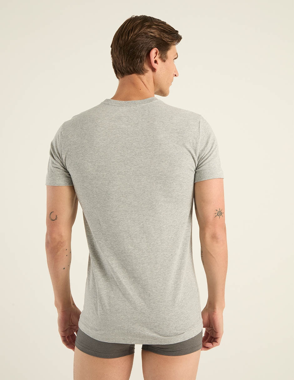 Set camiseta cuello redondo para hombre 6