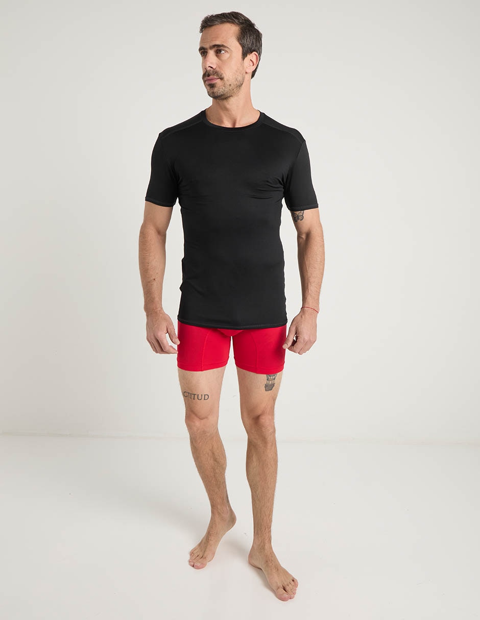Set camiseta cuello redondo para hombre 3