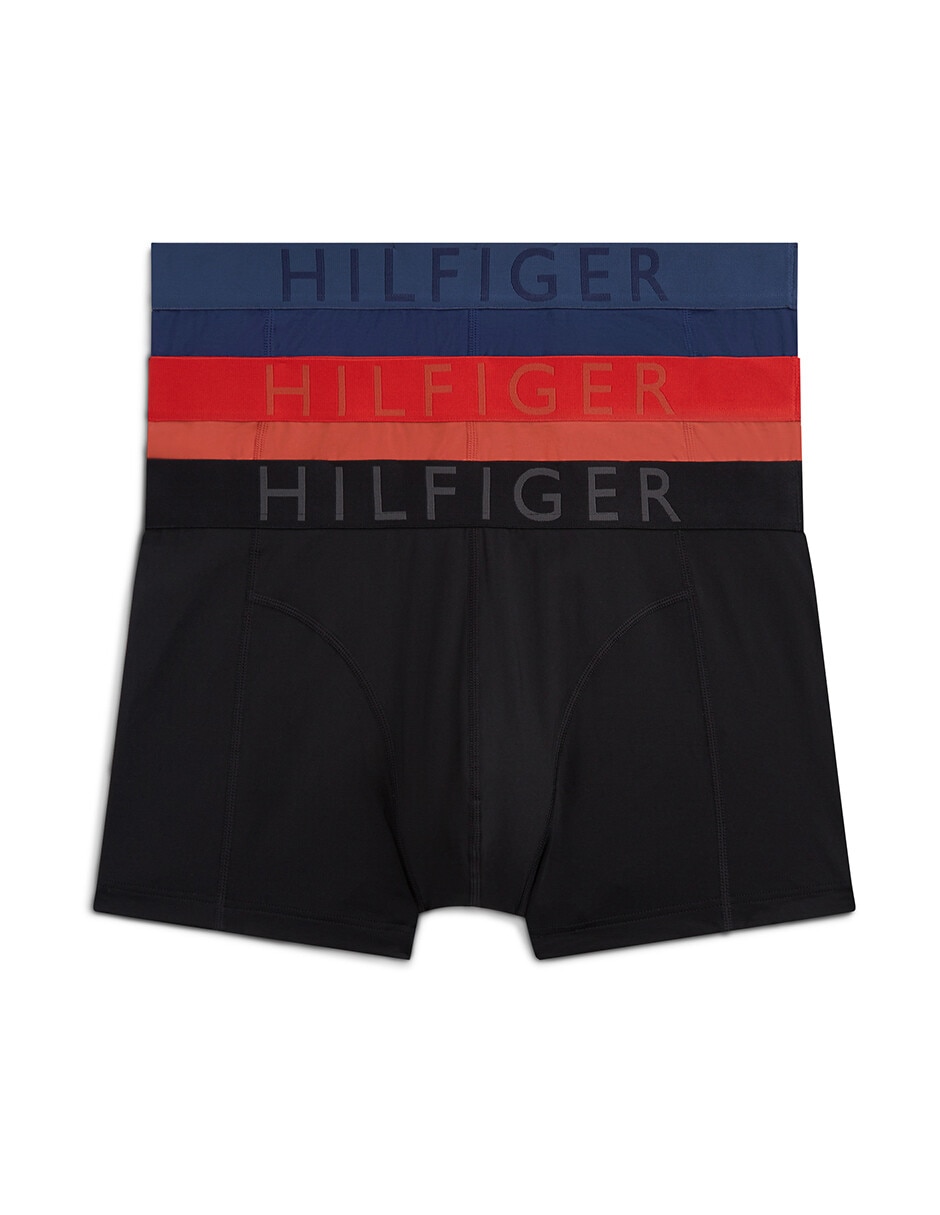 Set bóxer trunk de nylon para hombre 3 piezas