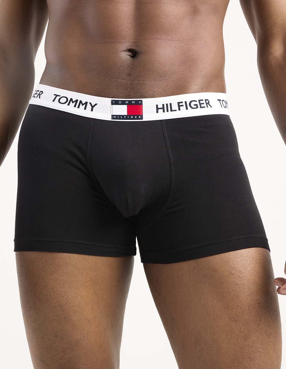 Bóxer trunk Hilfiger de algodón para hombre 3 piezas 2