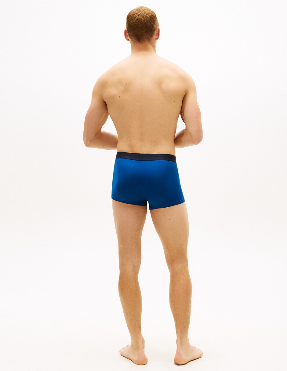 Set bóxer trunk de algodón para hombre 3 piezas 2