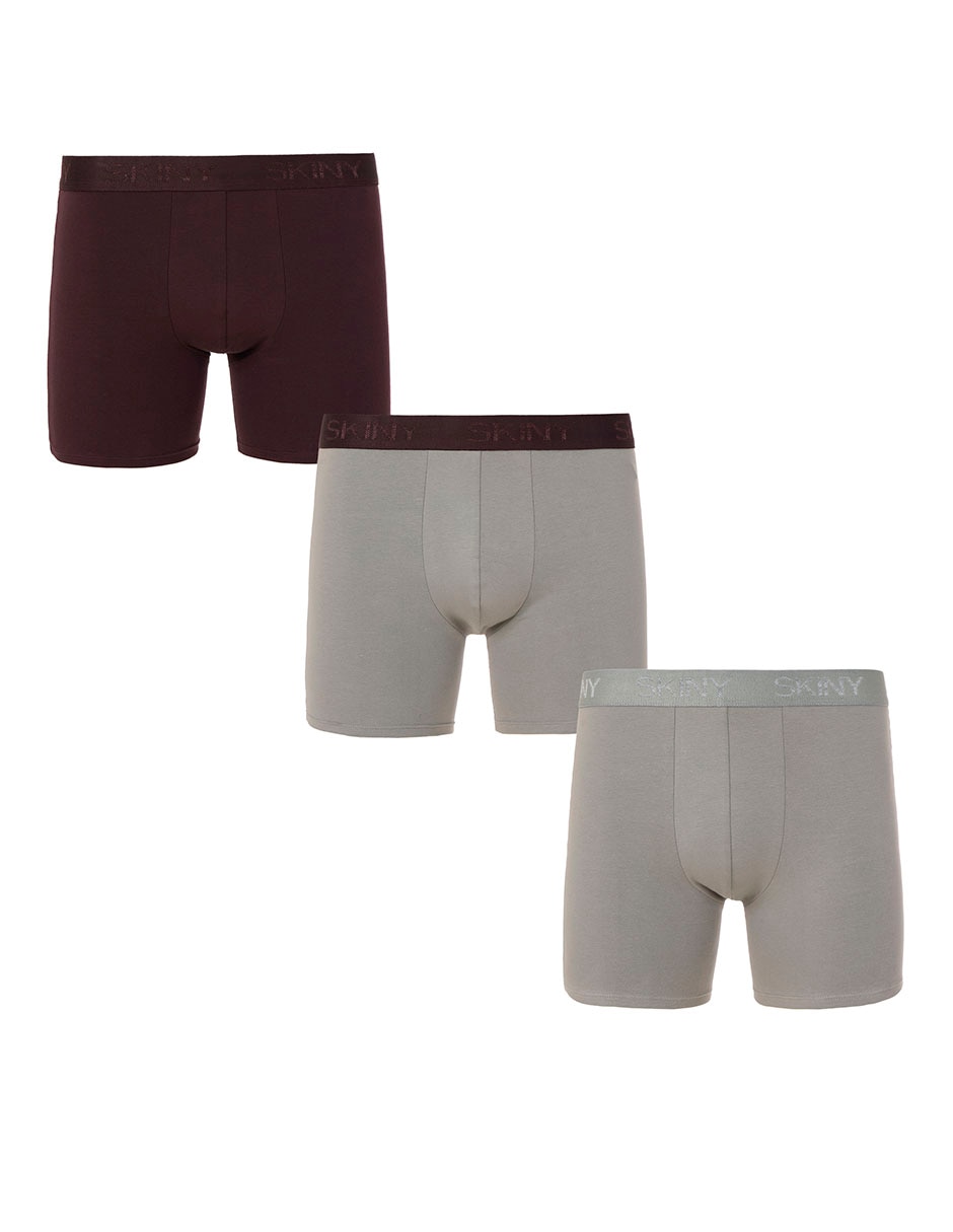 Bóxer brief para hombre 3 piezas 2