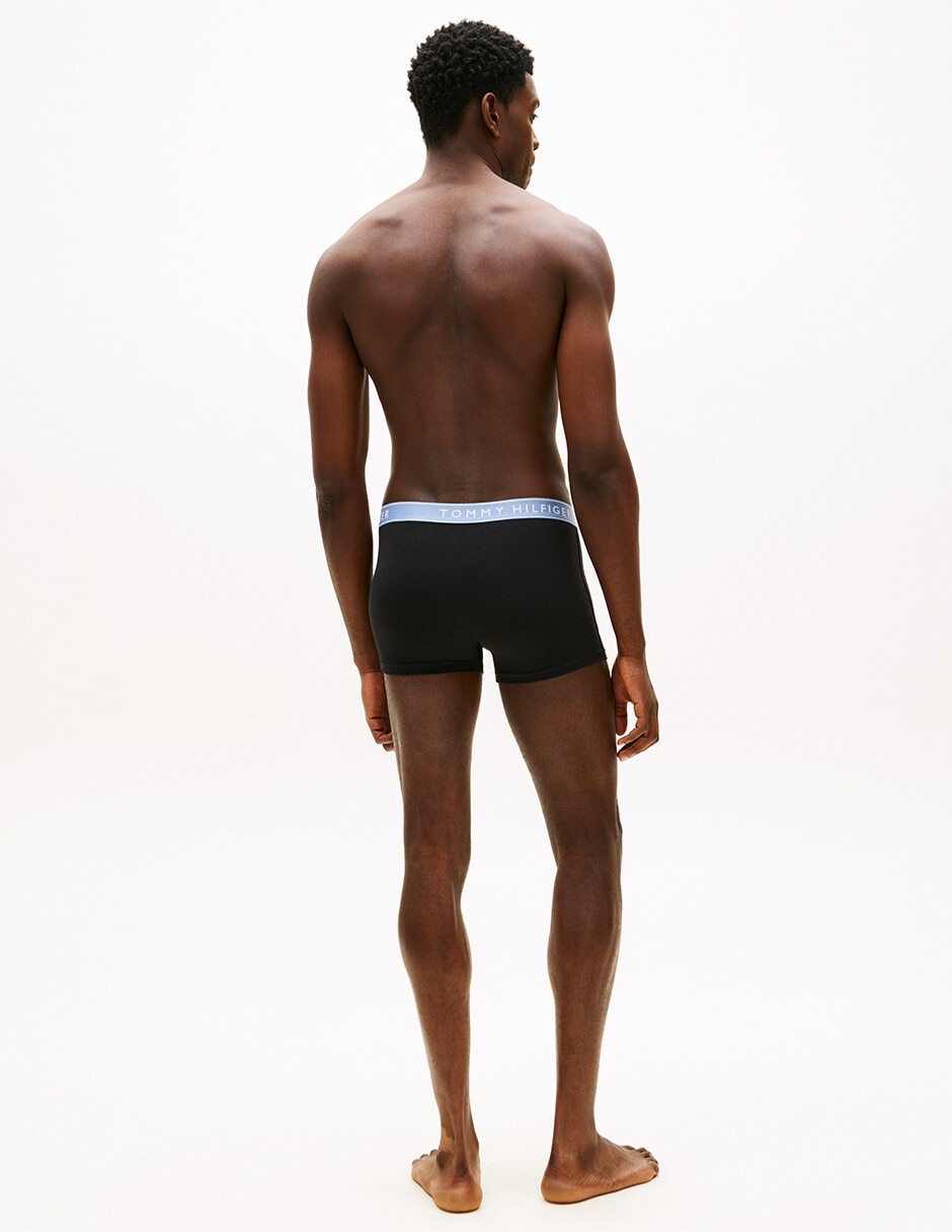 Set bóxer trunk de algodón para hombre 3 piezas 5