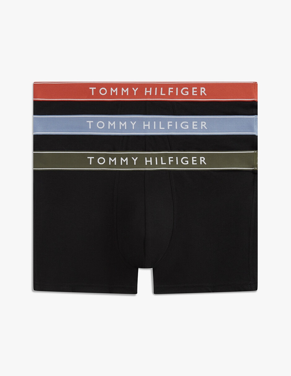 Set bóxer trunk de algodón para hombre 3 piezas 7