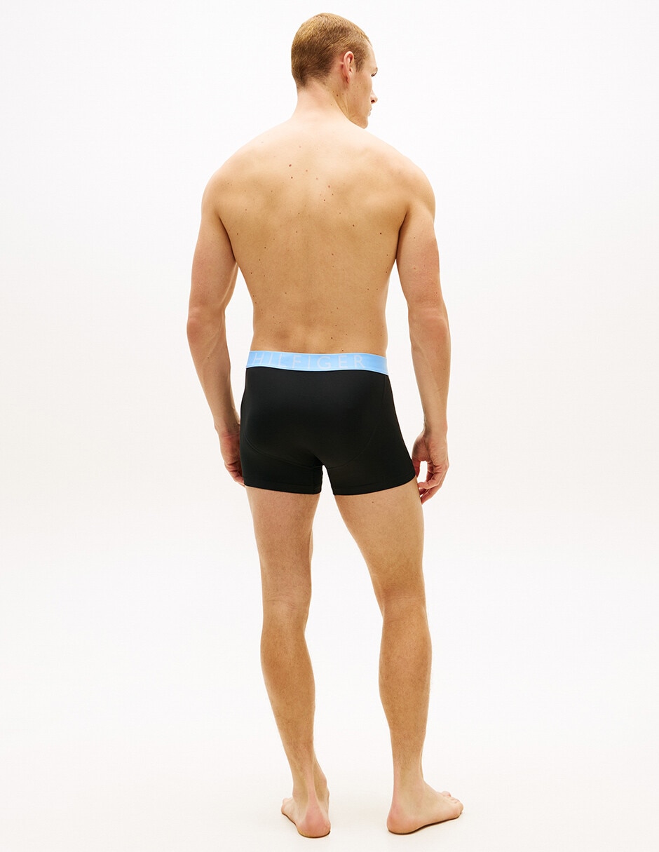 Set bóxer trunk de nylon para hombre 3 piezas 6
