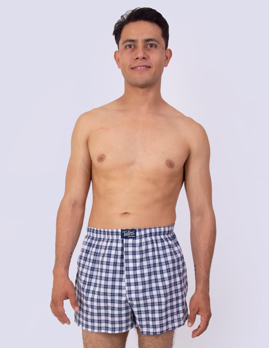 Set bóxer de algodón para hombre 3 piezas