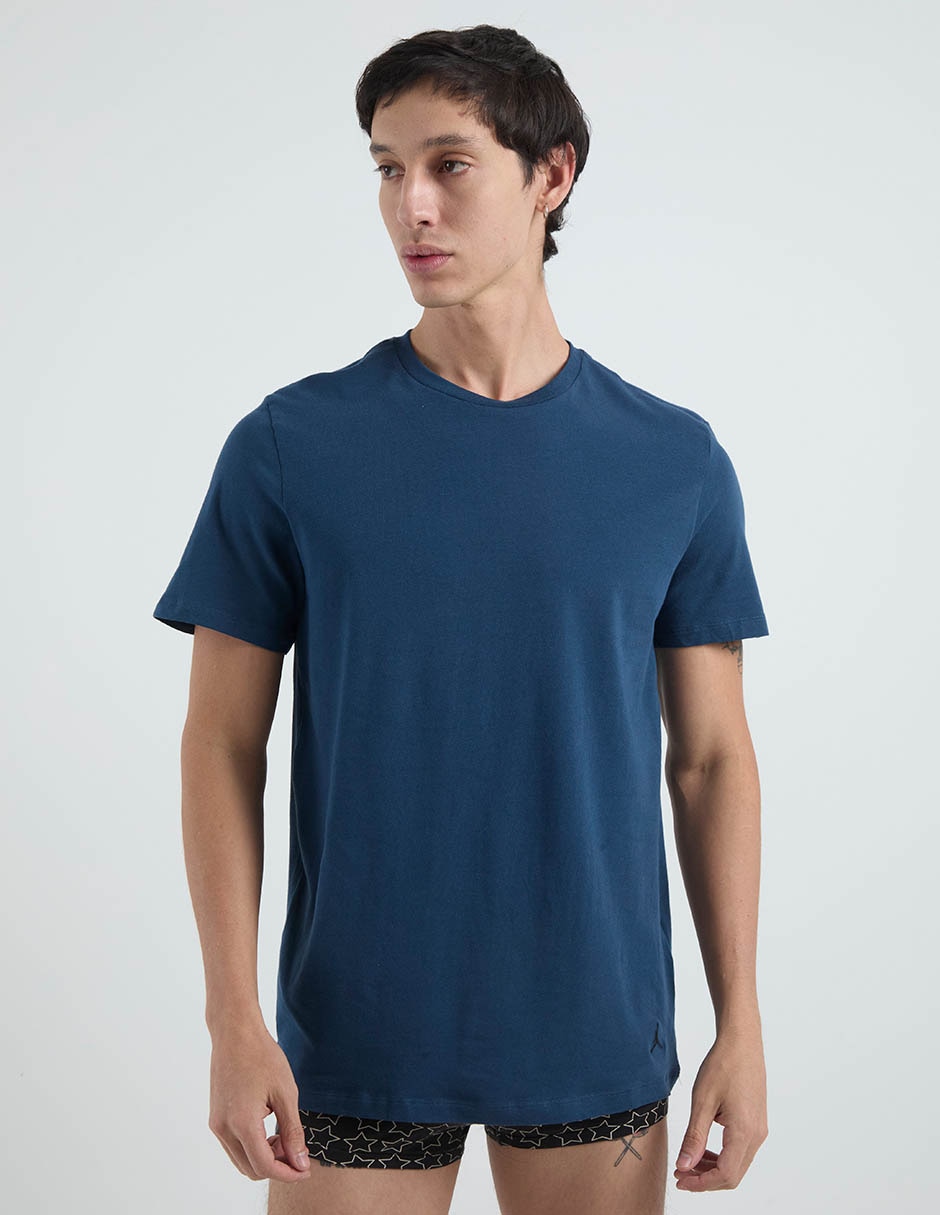 Set camisas cuello redondo para hombre Set camisas cuello redondo para hombre