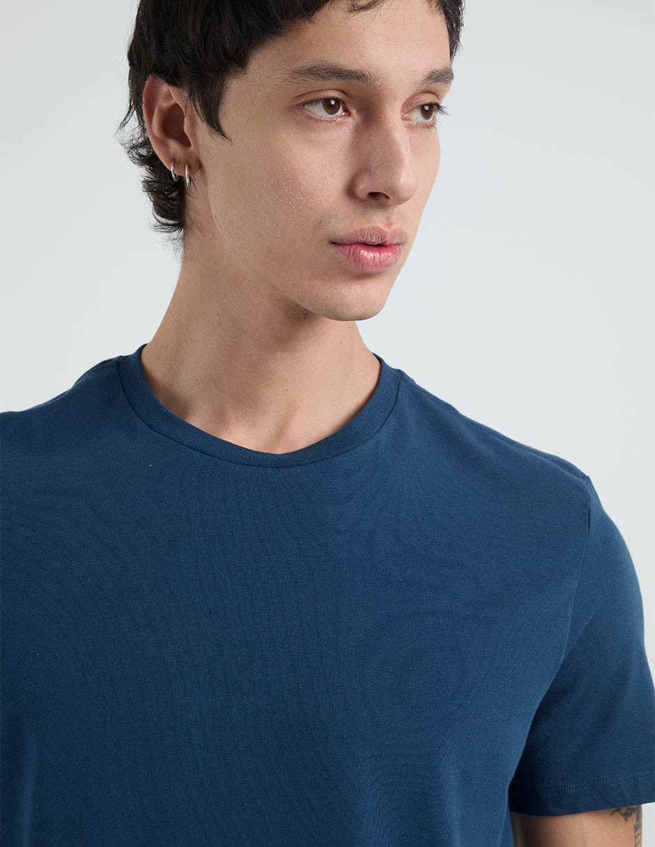 Set camisas cuello redondo para hombre 4