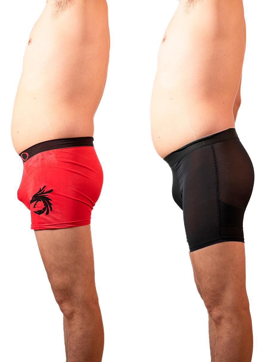 Faja levanta glúteos con compresión media para hombre 5