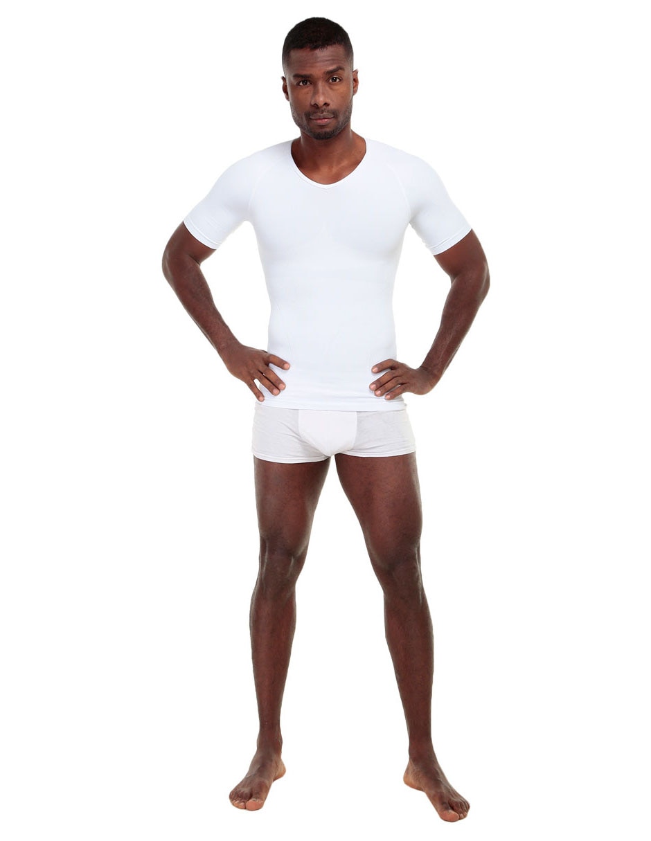 Camiseta cuello V para hombre 4
