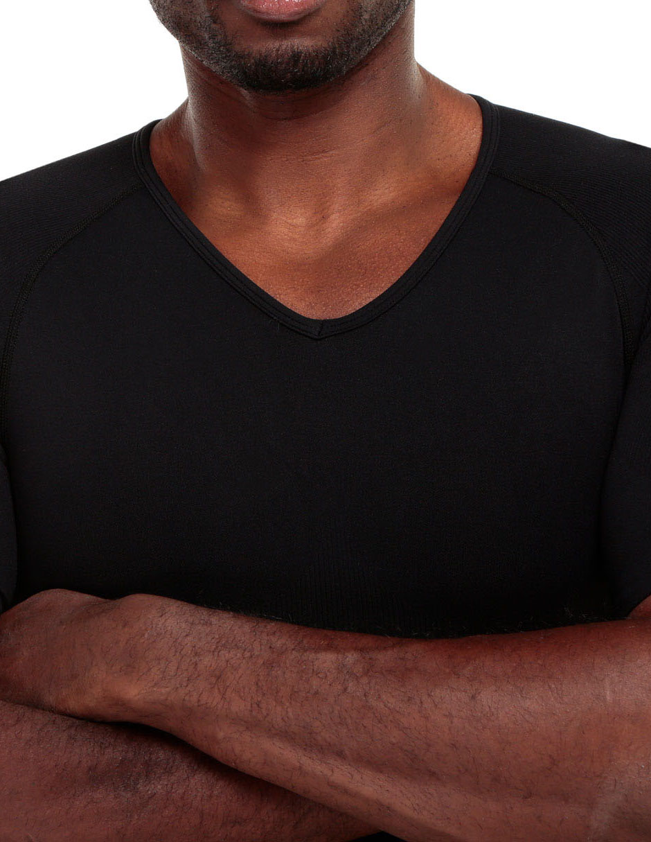 Camiseta Rounderbum cuello V para hombre